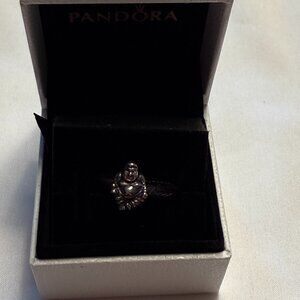 Pandora Authentic Sterling Silver Buddha Charm #790478 retired